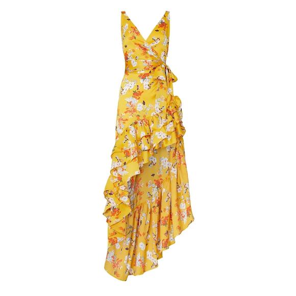 Bronx and Banco Yellow Narciss Dress M - Picture 3 of 12